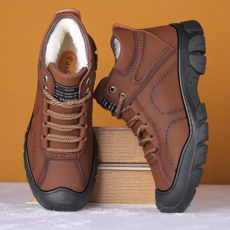 ArcticStride Men's Wool-Insulated Winter Boots
