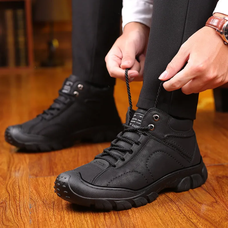 ArcticStride Men's Wool-Insulated Winter Boots