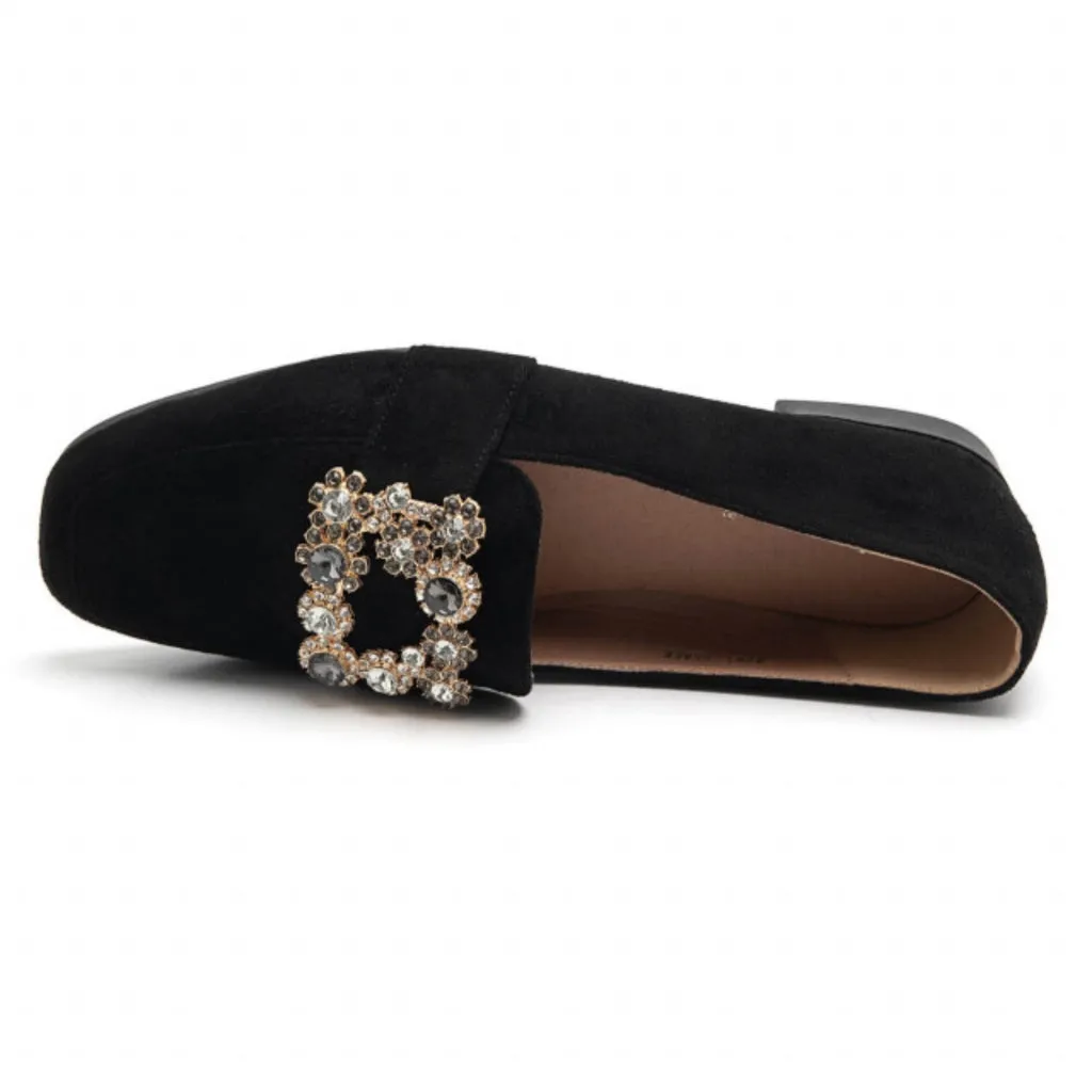 Ava dame loafers 8061 - Black