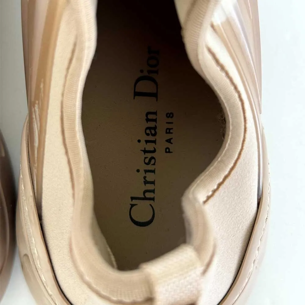Beige D Connect Sneakers