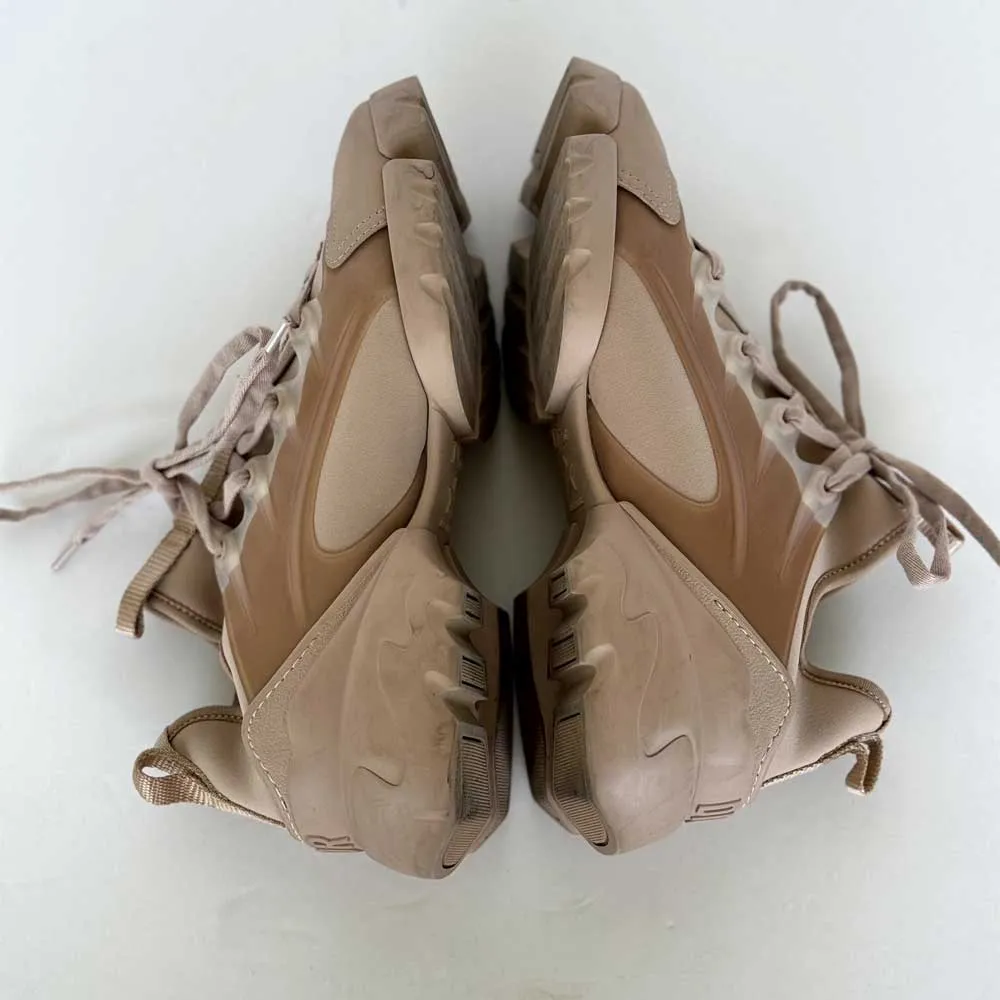 Beige D Connect Sneakers