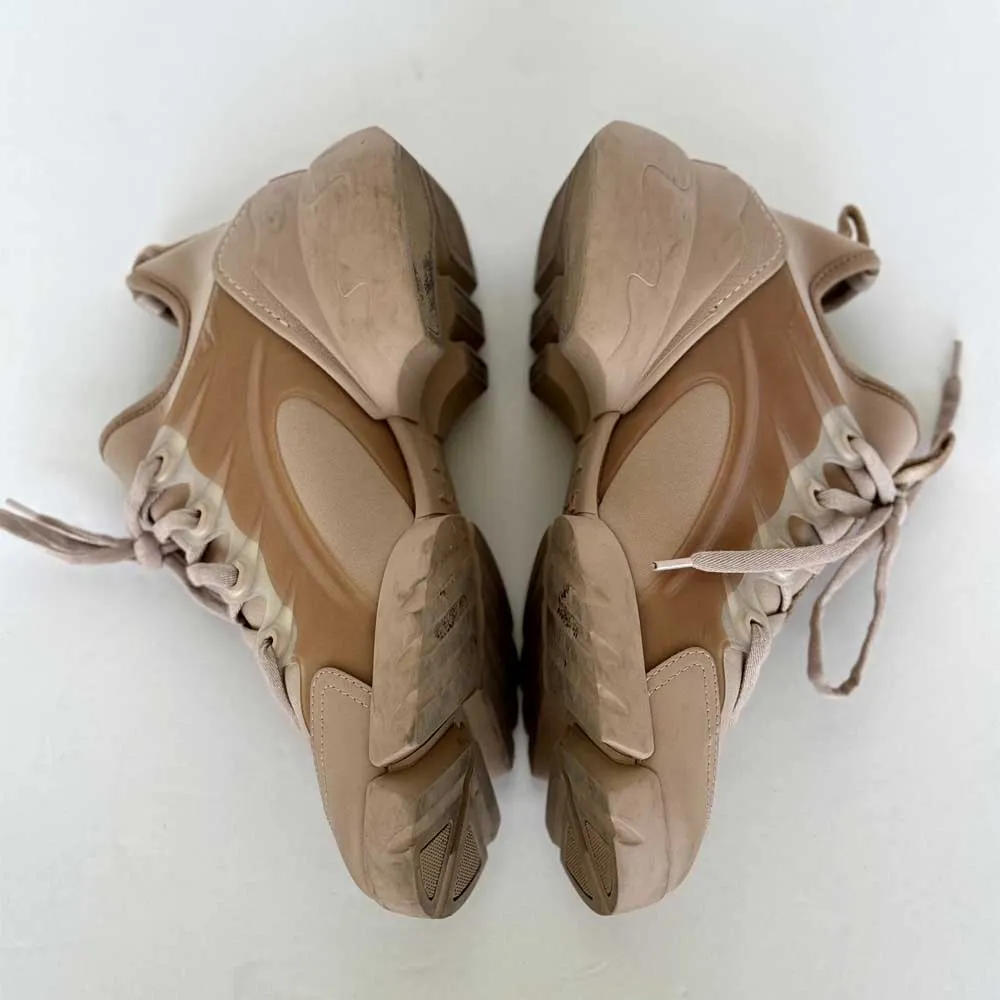 Beige D Connect Sneakers