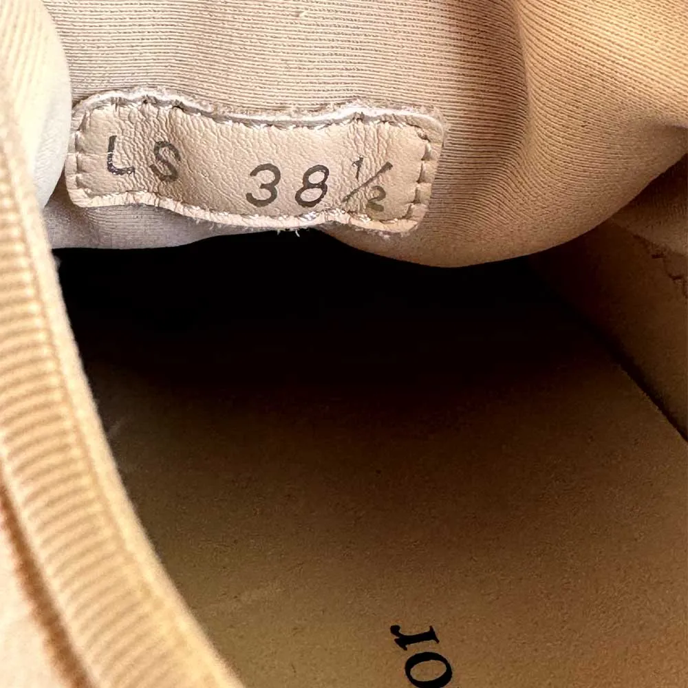 Beige D Connect Sneakers
