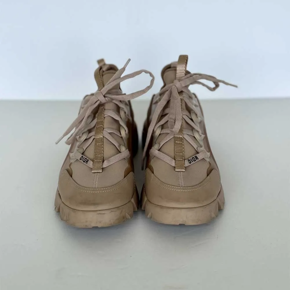 Beige D Connect Sneakers