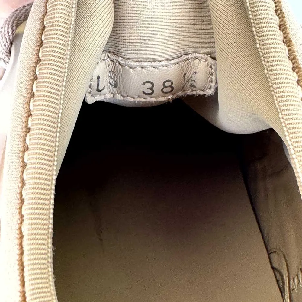 Beige D Connect Sneakers