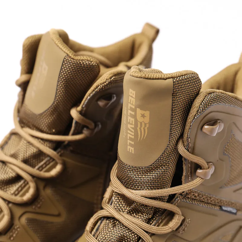 Belleville AMRAP Vapor Side-Zip Waterproof Mid-Cut Tactical Boots