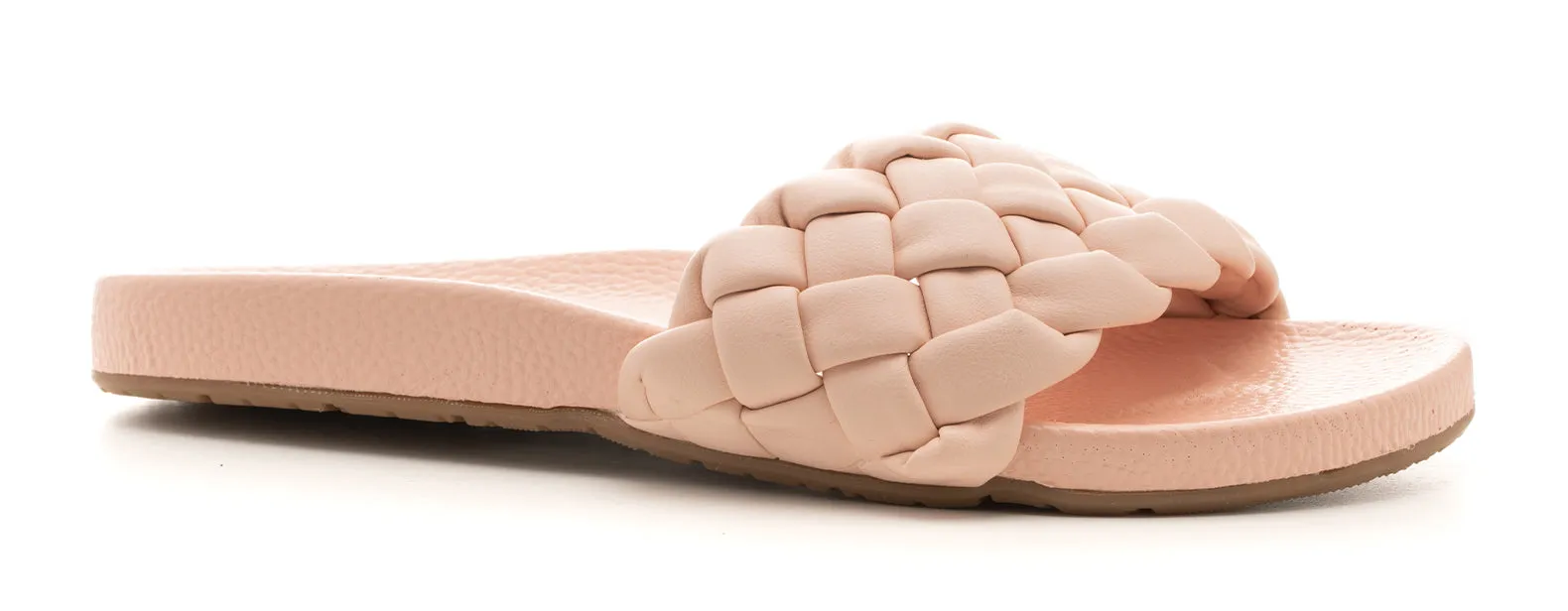 Braided Sandal in Blush