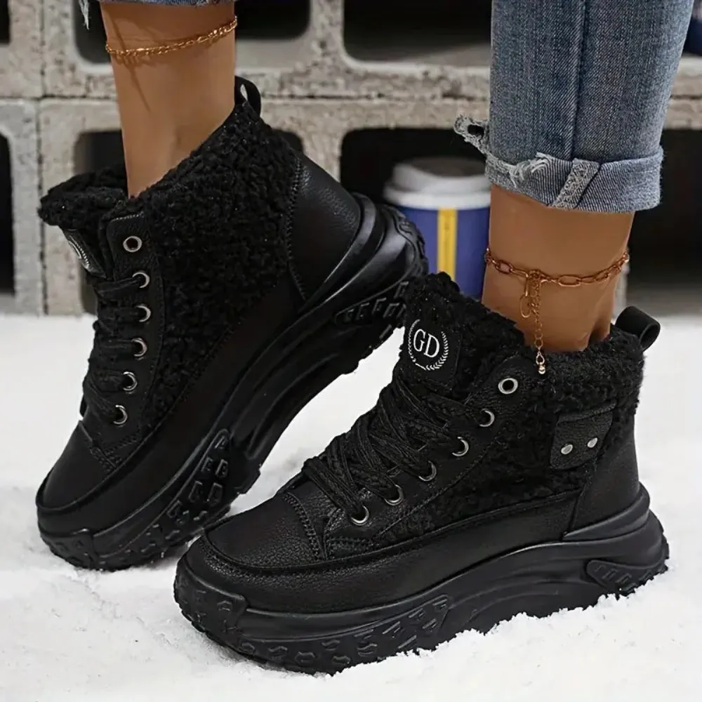 Callie | Cozy Platform Boots