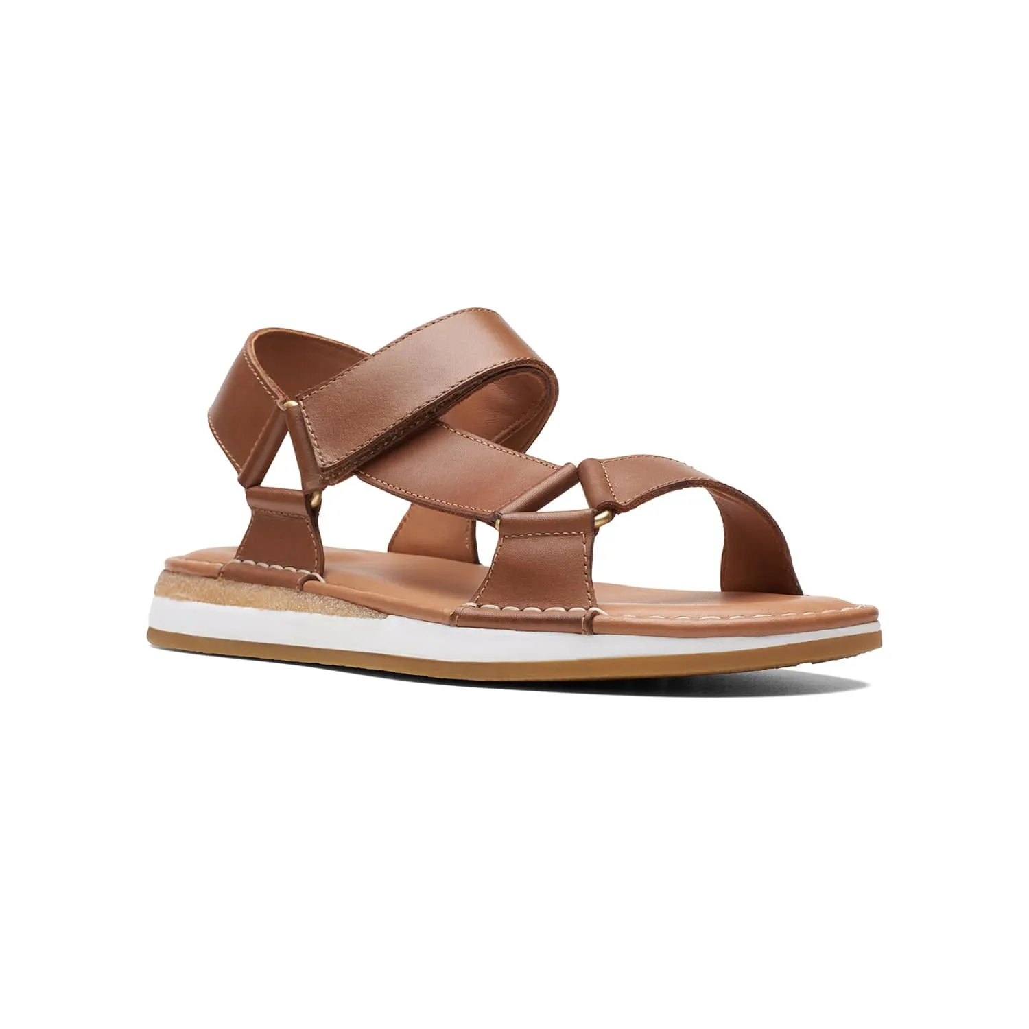 Clarks Craftsun Sport - Sandals - Tan Leather - 261704494 - D Width (Standard Fit)