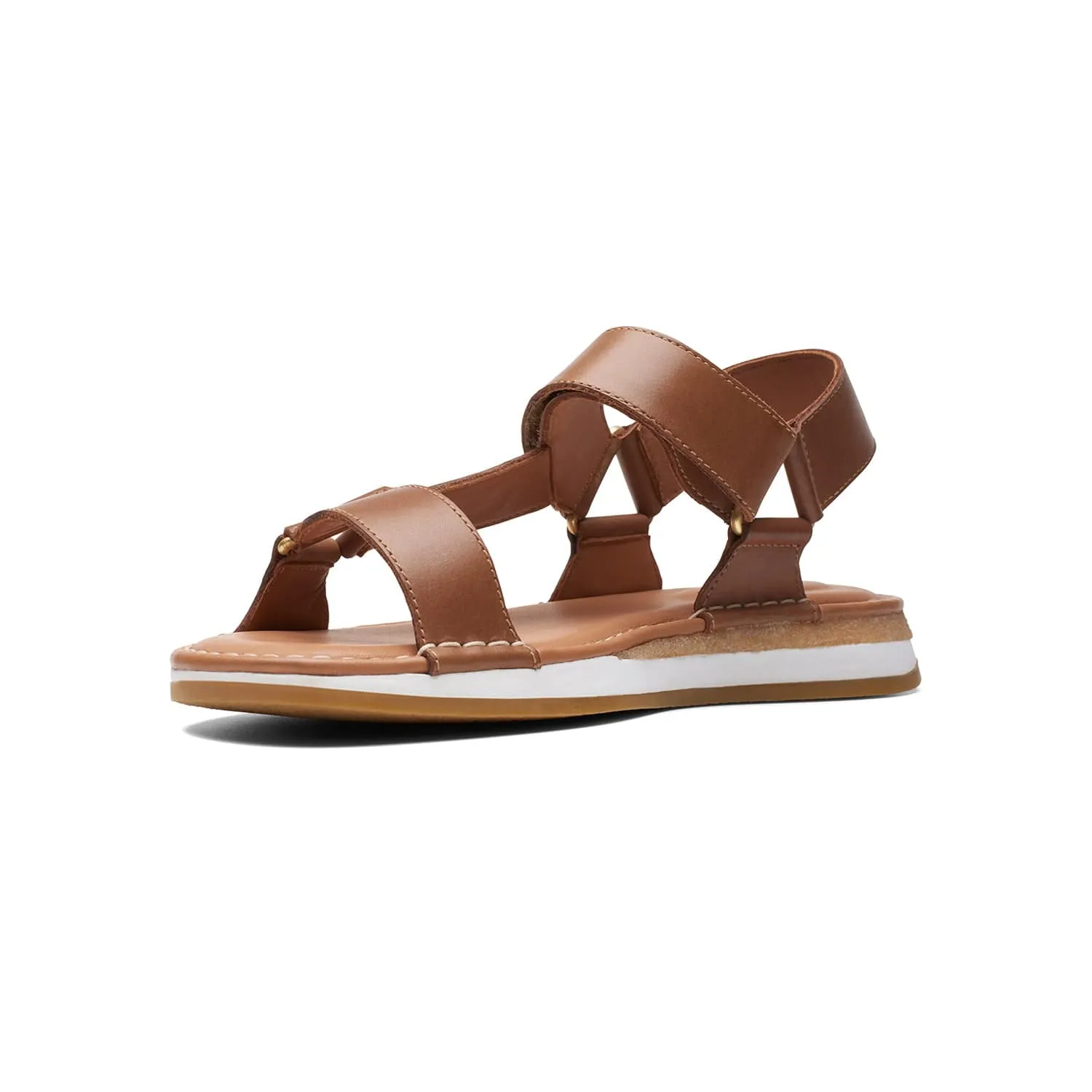 Clarks Craftsun Sport - Sandals - Tan Leather - 261704494 - D Width (Standard Fit)