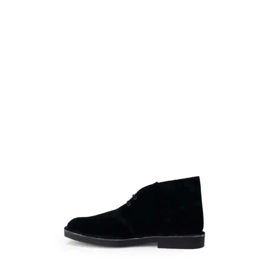 Clarks Men's Black Leather Ankle Boots