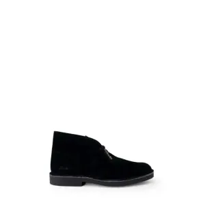 Clarks Men's Black Leather Ankle Boots