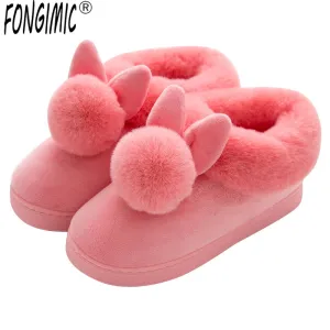Cozy Rabbit Princess Snow Boots