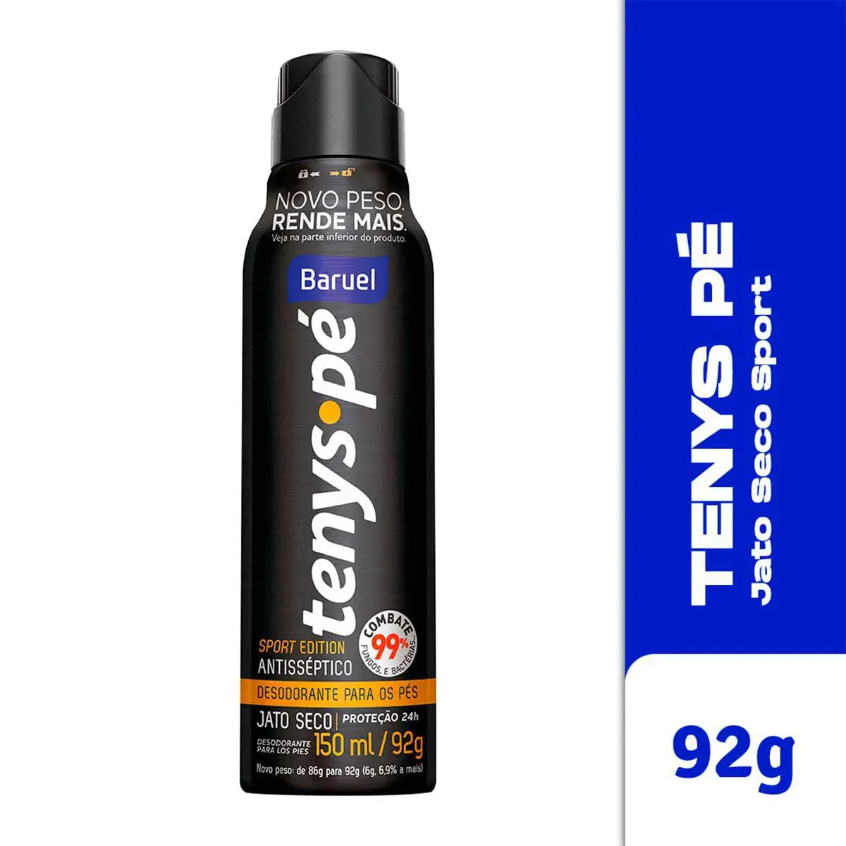 Desodorante Para Pés Tenys Pé  Sport Edition - 150 mL