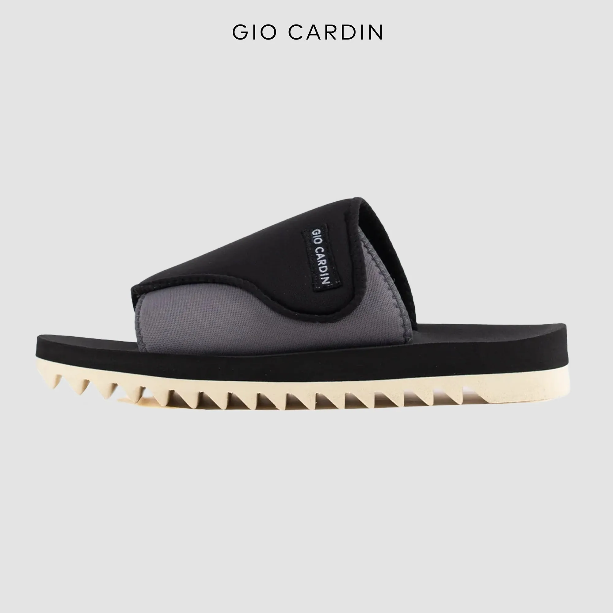 EUNOIA SANDALS | BLACK / GREY / BW | UNISEX