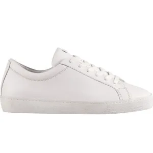 'Glinty' women's lace-up sneaker - white