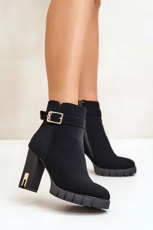 Heel boots