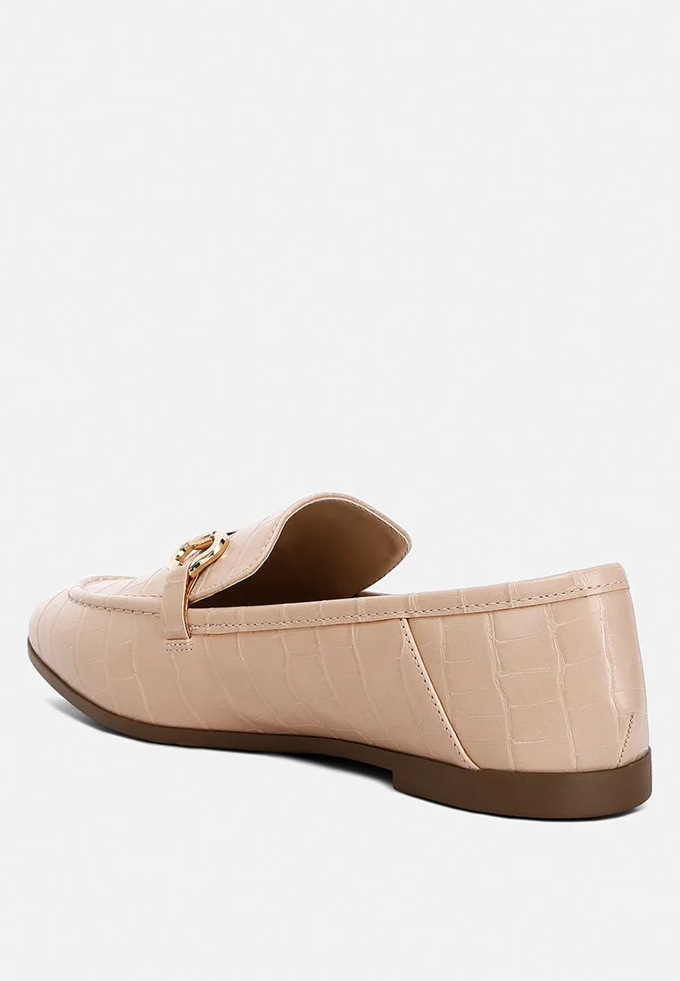 Horsebit Embellished Loafers By Ruw