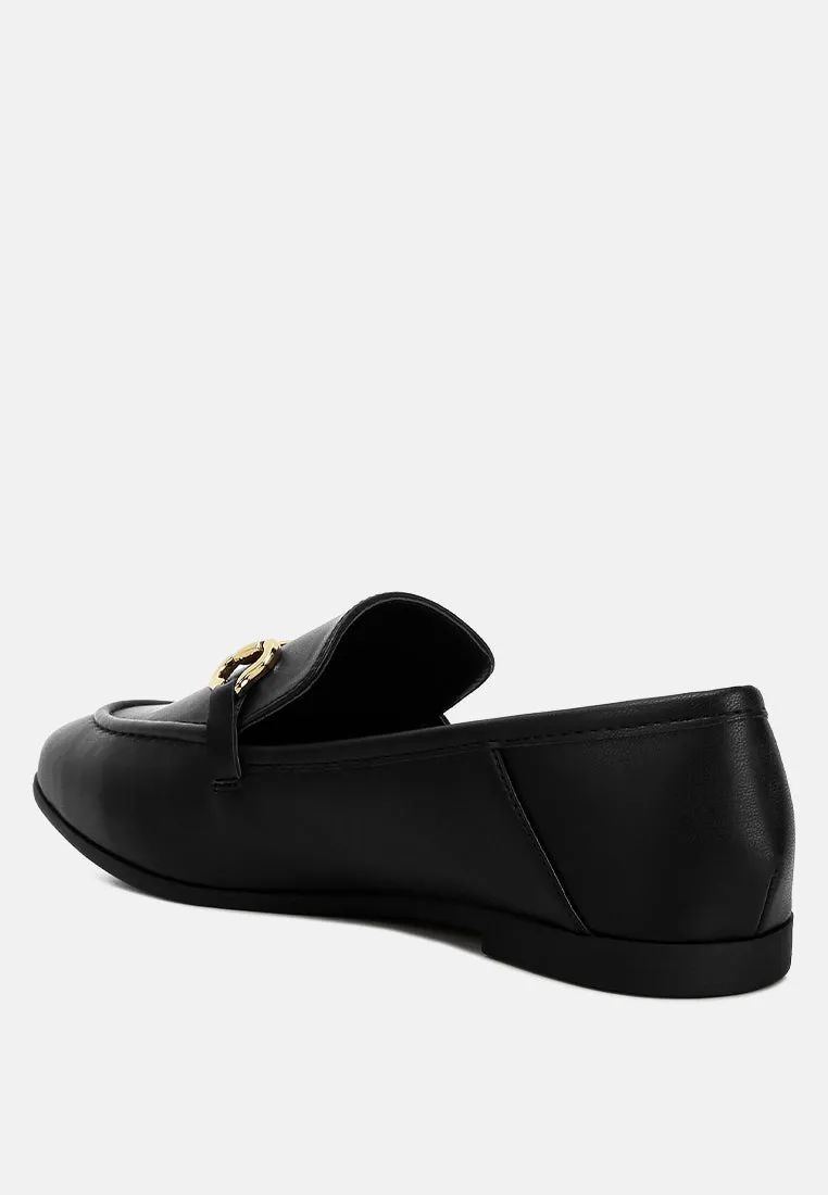 Horsebit Embellished Loafers By Ruw