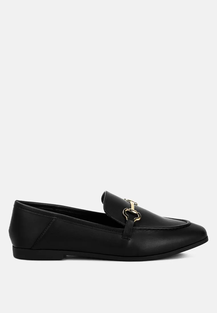 Horsebit Embellished Loafers By Ruw