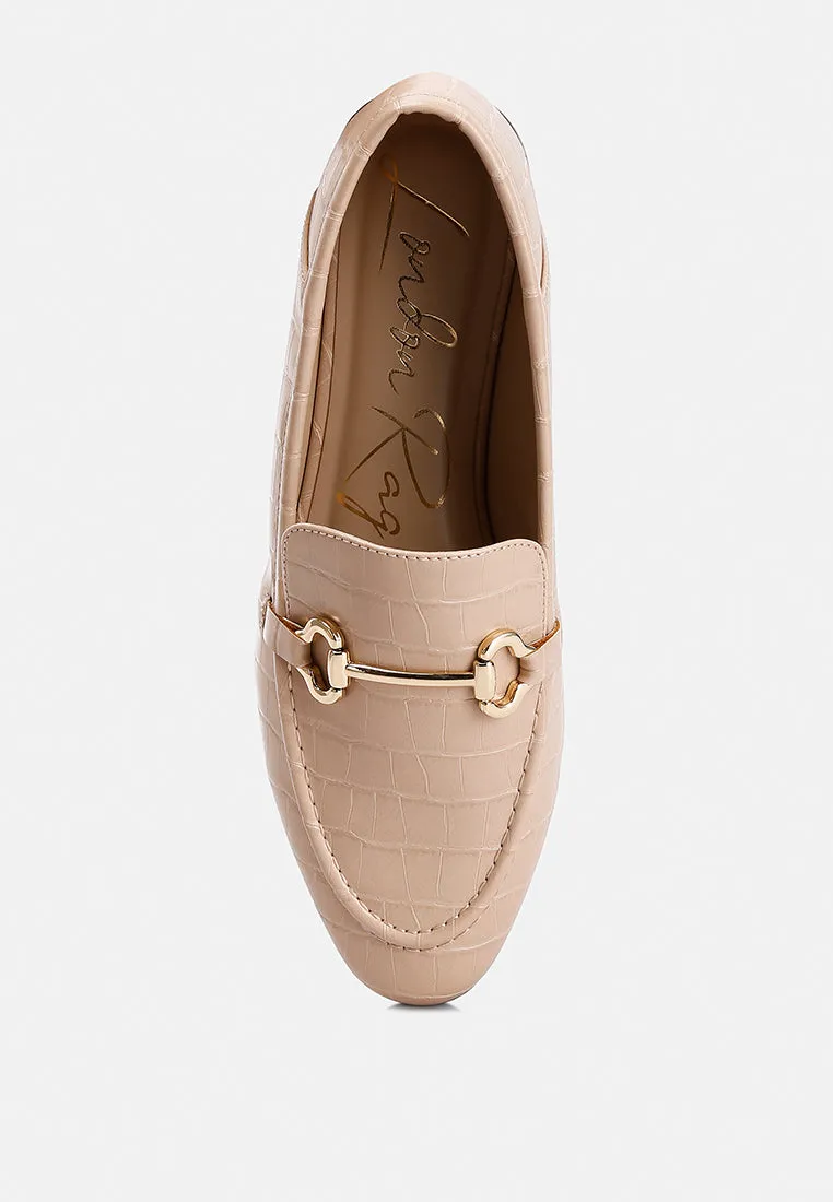 Horsebit Embellished Loafers By Ruw