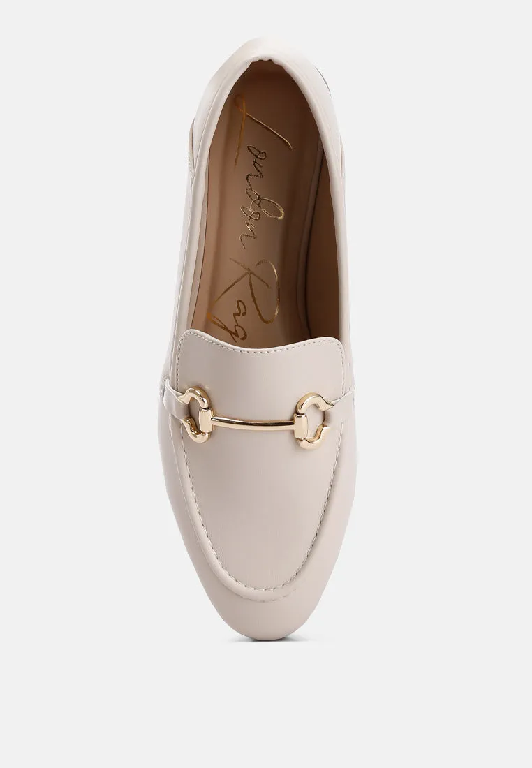 Horsebit Embellished Loafers By Ruw