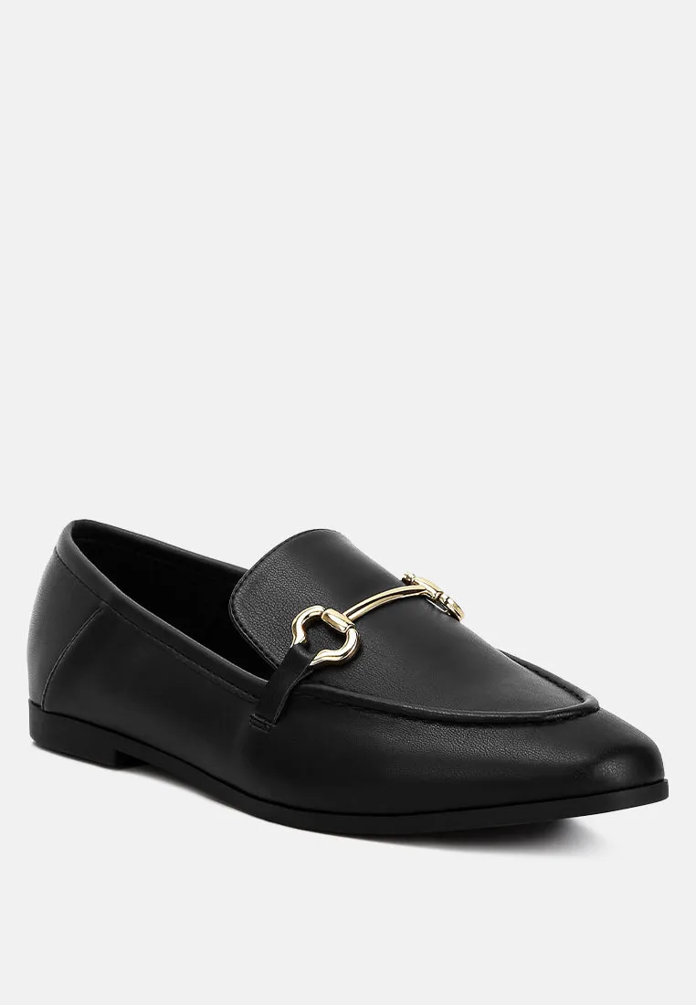 Horsebit Embellished Loafers By Ruw