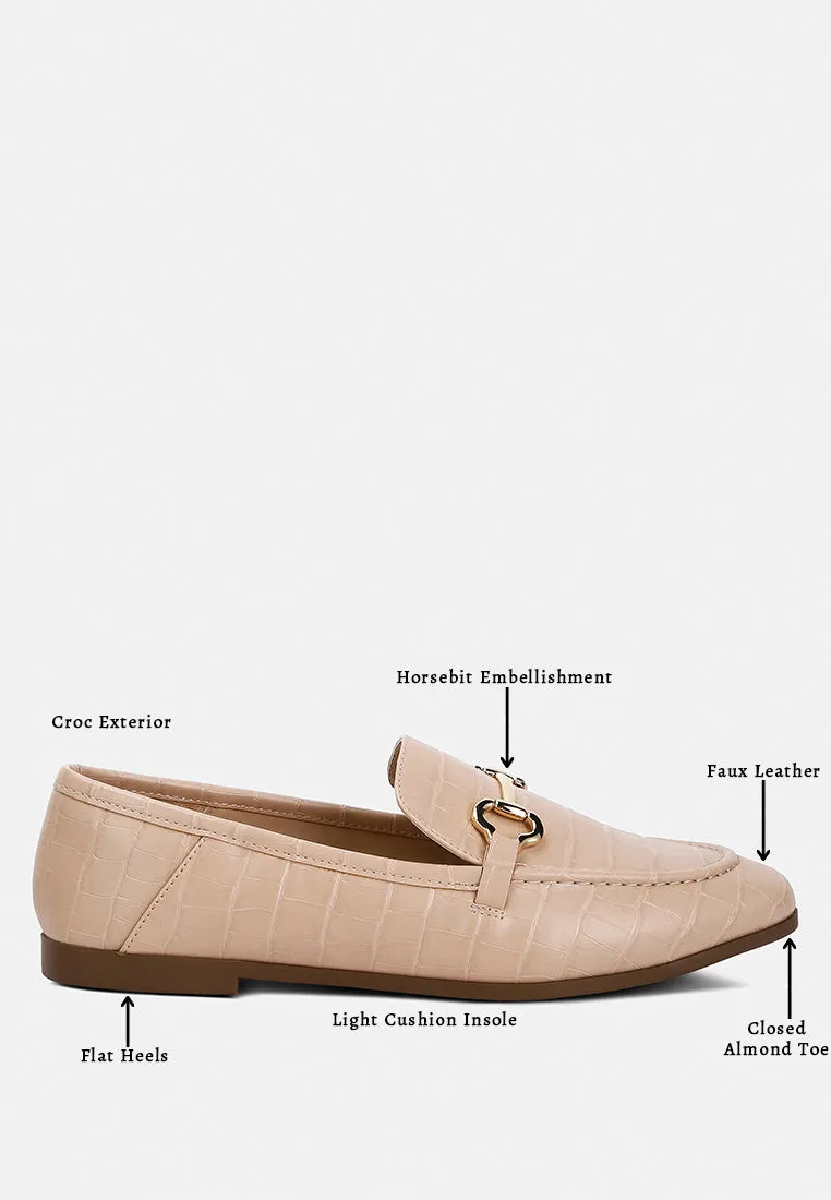 Horsebit Embellished Loafers By Ruw