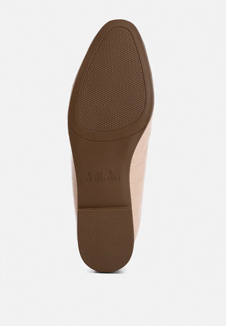 Horsebit Embellished Loafers By Ruw