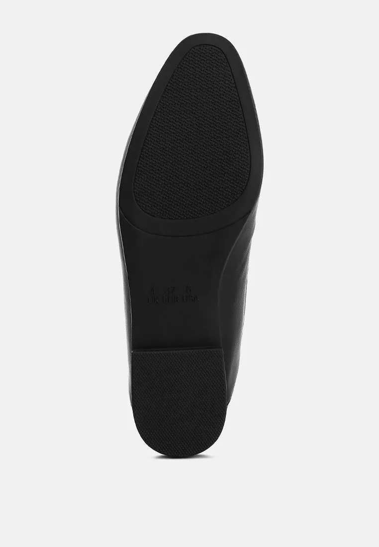 Horsebit Embellished Loafers By Ruw