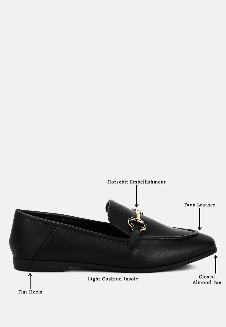 Horsebit Embellished Loafers By Ruw