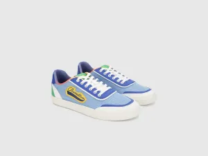 Men Textured Lace-up Sneakers