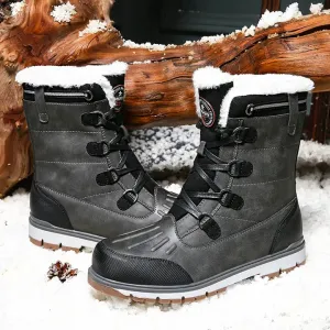 Men's insulated, weatherproof boots