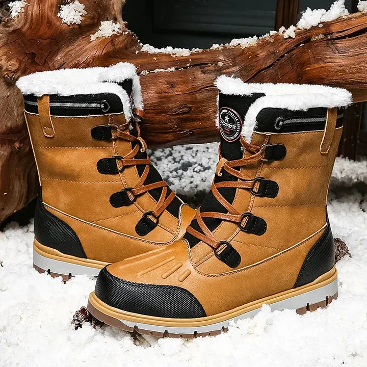 Men's insulated, weatherproof boots