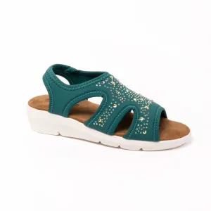 Olivia Teal Sandal