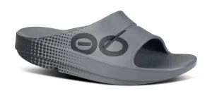 OOFOS Unisex OOahh Sport Slide Sandal - Slate Matrix