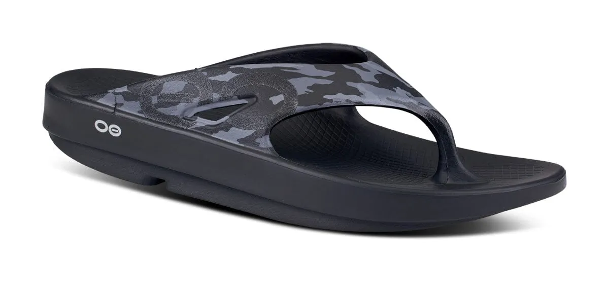 OOFOS Unisex OOriginal Sport Thong Sandal - Black Camo