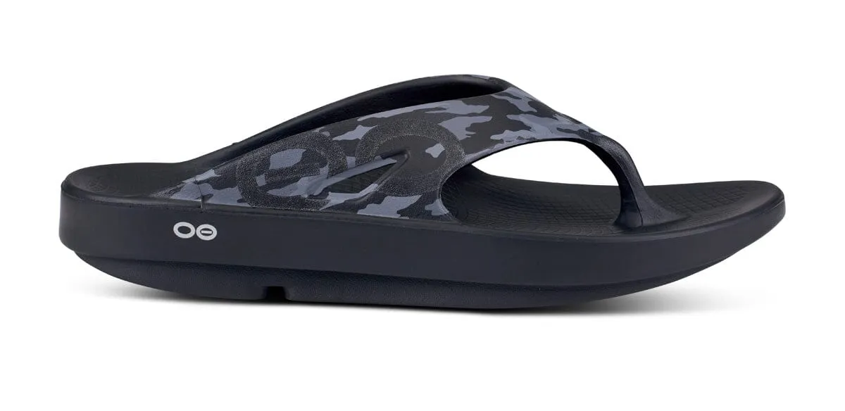 OOFOS Unisex OOriginal Sport Thong Sandal - Black Camo