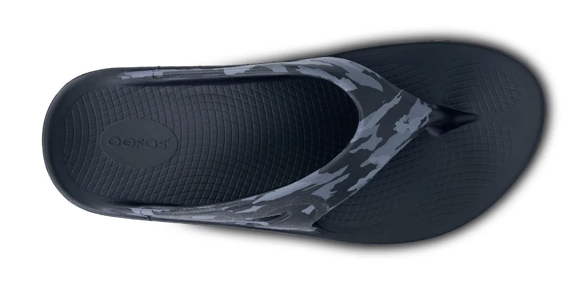 OOFOS Unisex OOriginal Sport Thong Sandal - Black Camo