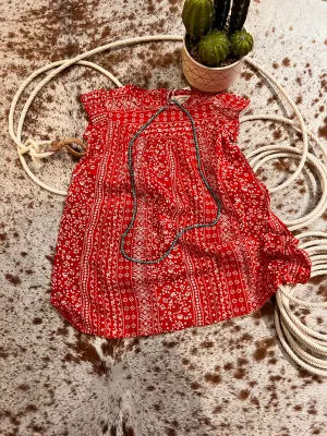 Red Sunday Youth Dress