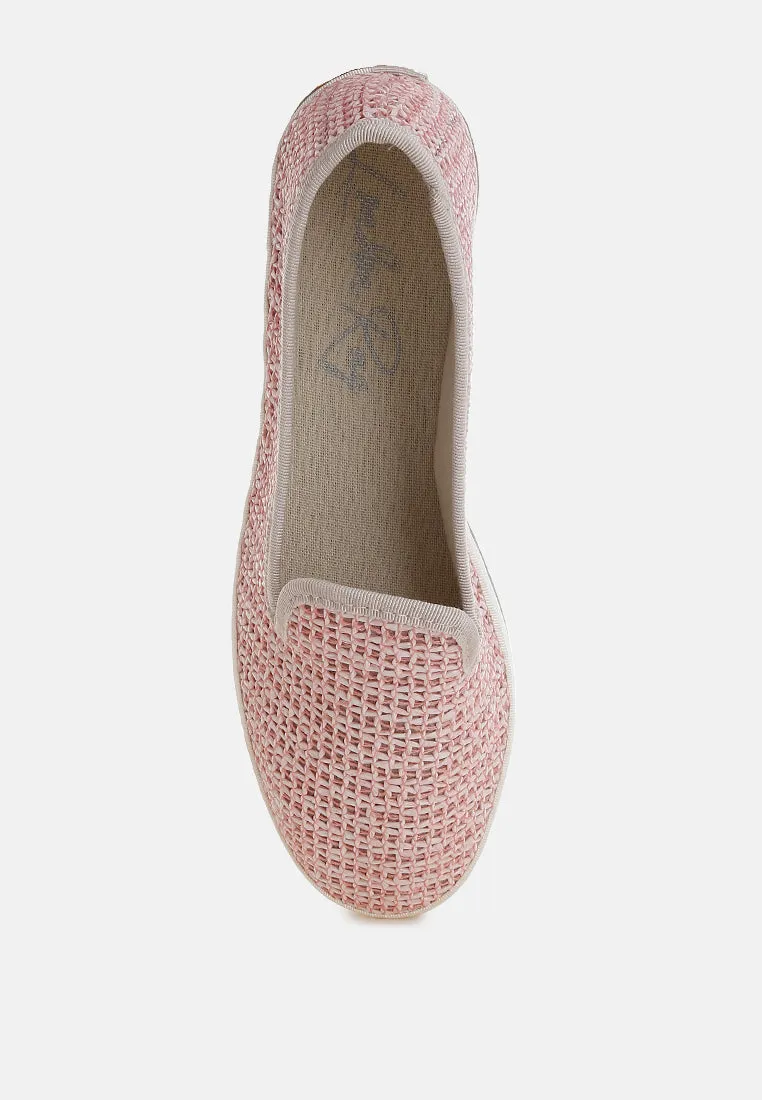 Round Toe Slip-On Sneakers By RUW