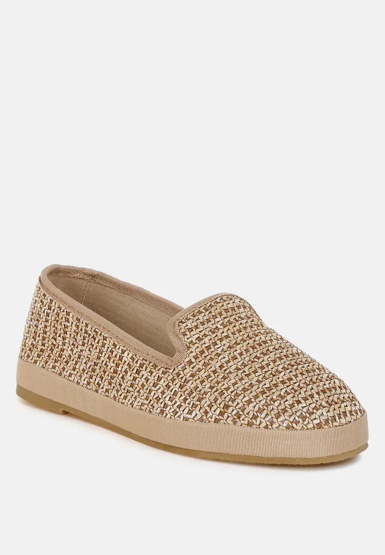 Round Toe Slip-On Sneakers By RUW
