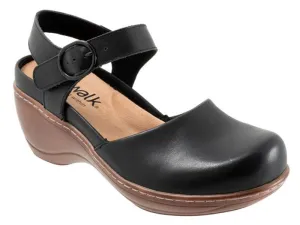 Softwalk Mabelle - Womens Clogs Black (001)