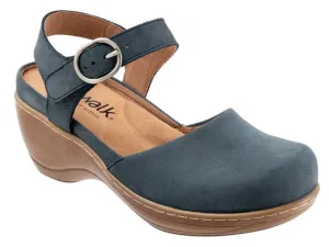 Softwalk Mabelle - Womens Clogs Smoke Nubuck (425)
