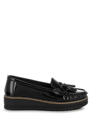 Tassel Detail Flatform Loafers


 By RUW