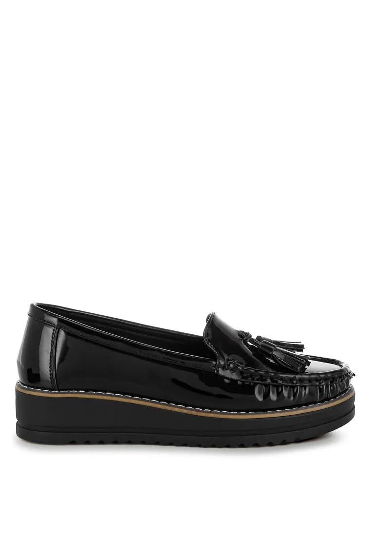 Tassel Detail Flatform Loafers


 By RUW
