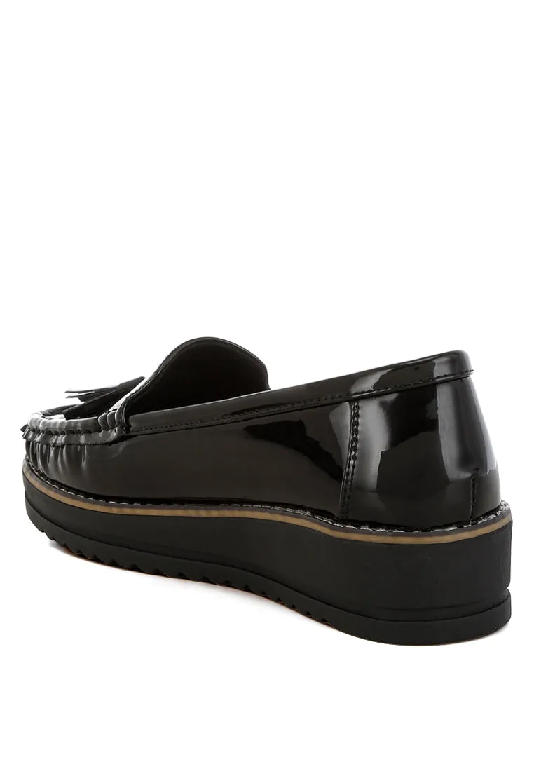 Tassel Detail Flatform Loafers


 By RUW