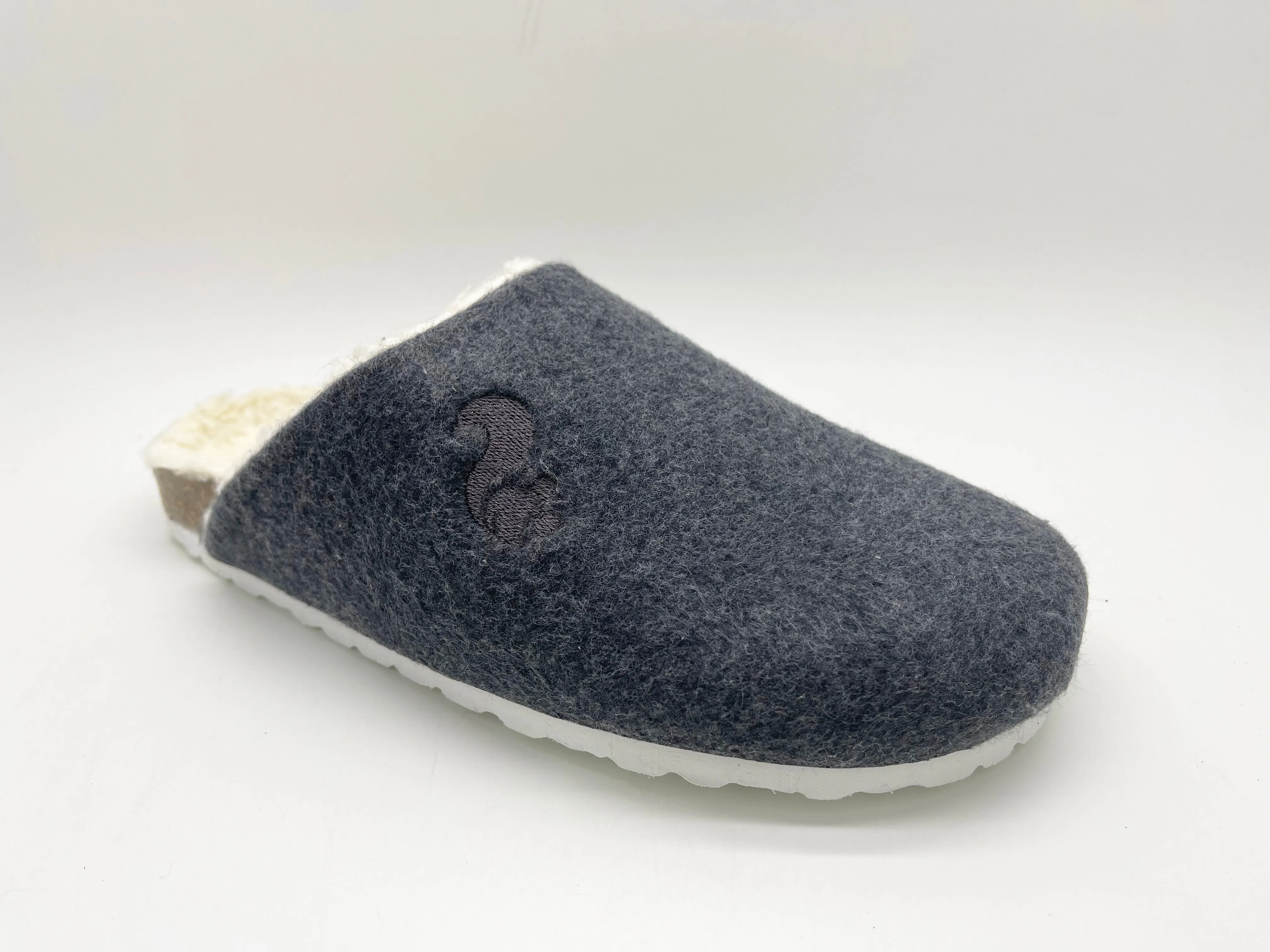 thies 1856 ® Organic Bio Clog vegan dark grey (W/X)