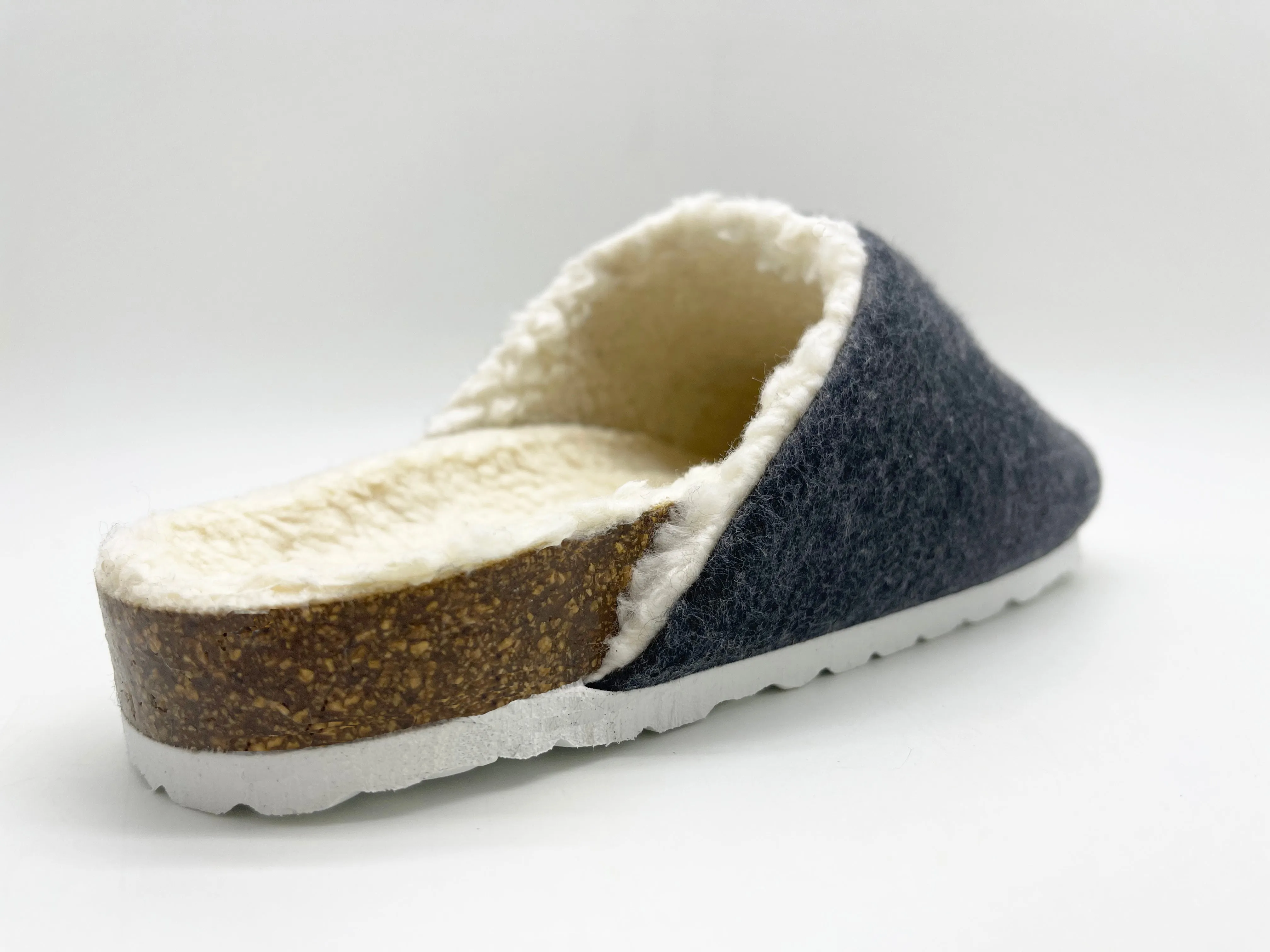 thies 1856 ® Organic Bio Clog vegan dark grey (W/X)
