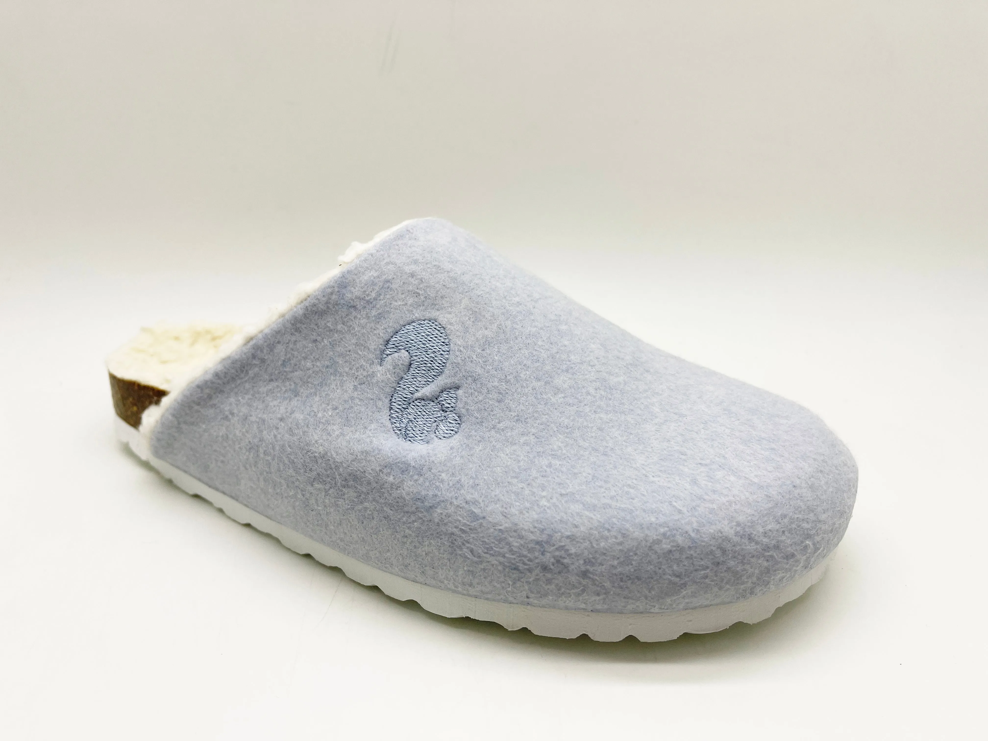thies 1856 ® Organic Bio Clog vegan light blue (W/X)